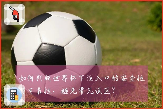 如何判断世界杯下注入口的安全性与可靠性，避免常见误区？